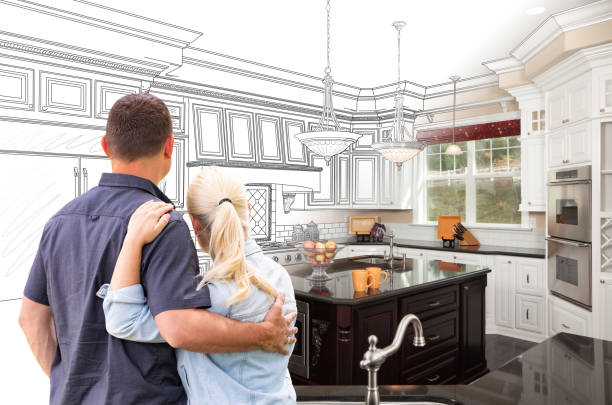 Professional Open Concept Kitchen technician working in Auburn, WA